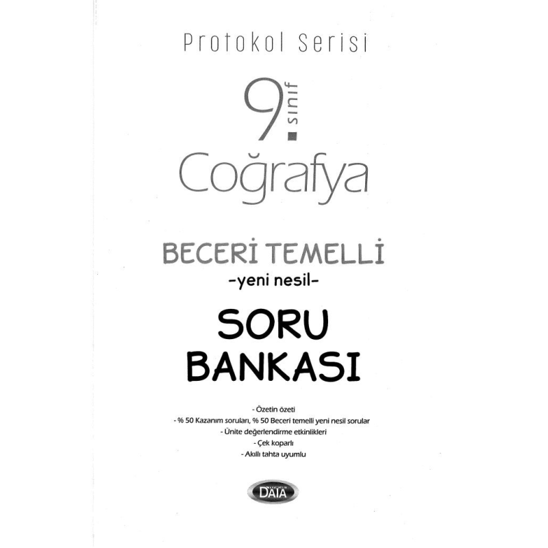 COĞRAFYA BECERİ TEMELLİ YENİ NESİL SORU BANKASI