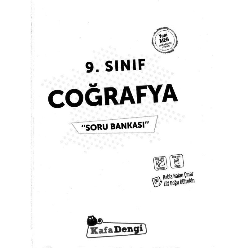 COĞRAFYA SORU BANKASI