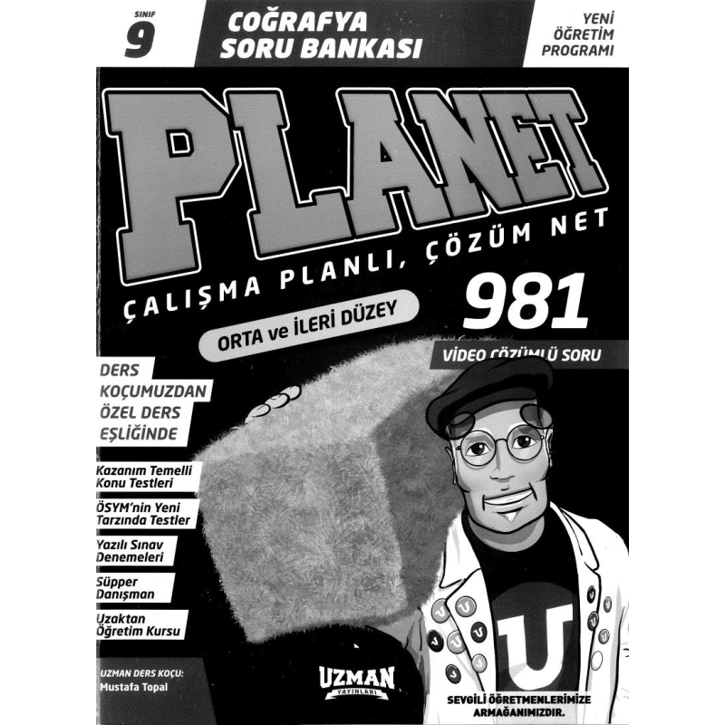 COĞRAFYA SORU BANKASI PLANET ÇALIŞMA PLANLI ÇÖZÜM NET 981 SORU