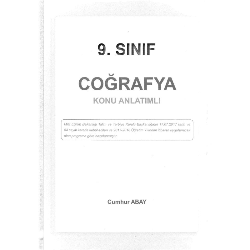 COĞRAFYA KONU ANLATIMLI