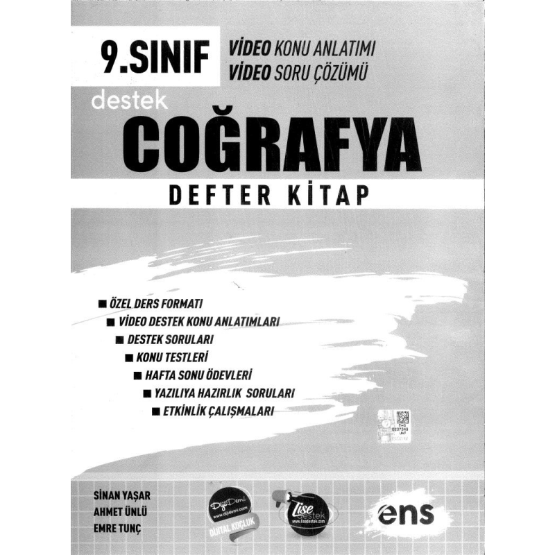 COĞRAFYA DEFTER KİTAP VİDEO KONU ANLATIMI