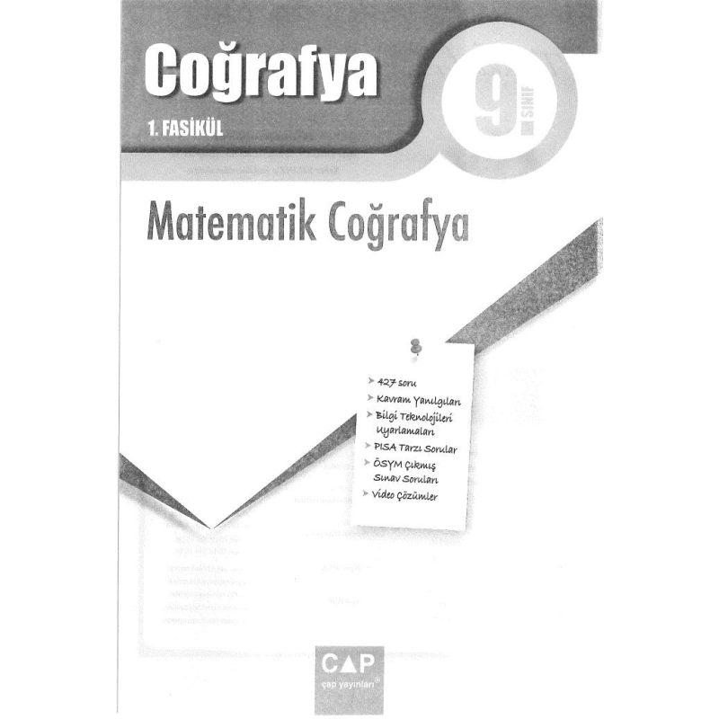 COĞRAFYA 1. FASİKÜL MATEMATİK COĞRAFYA