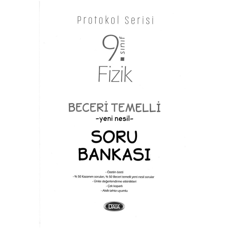 FİZİK BECERİ TEMELLİ YENİ NESİL SORU BANKASI