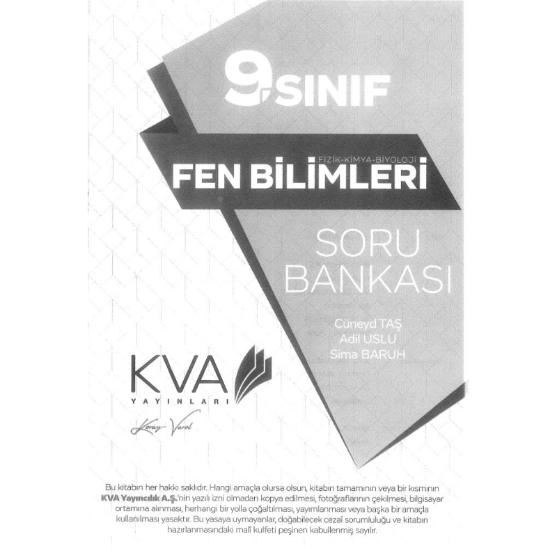 FEN BİLİMLERİ SORU BANKASI
