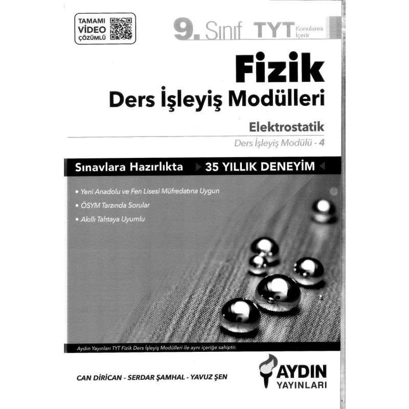 FİZİK DERS İŞLEYİŞ MODÜLLERİ ELEKTROSTATİK