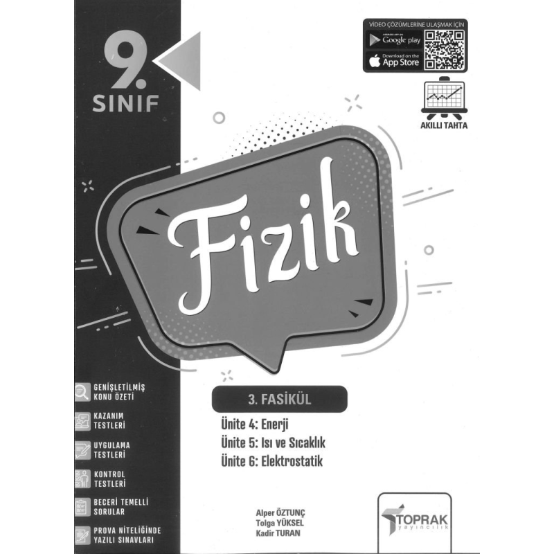 FİZİK 3. FASİKÜL ISI VE SICAKLIK ELEKTROSTATİK ENERJİ
