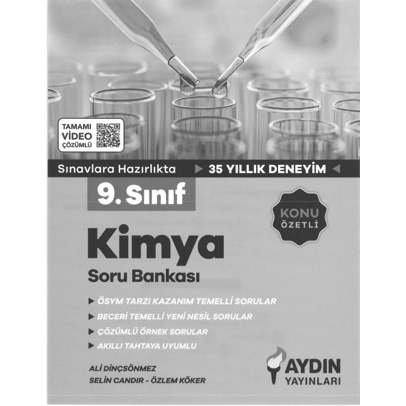 KİMYA SORU BANKASI KONU ÖZETLİ