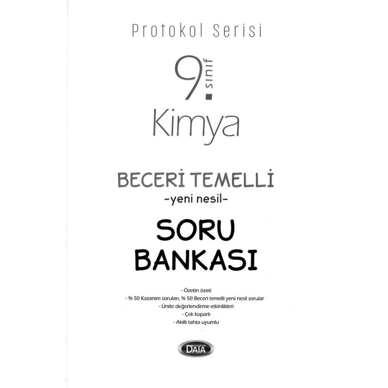 KİMYA BECERİ TEMELLİ YENİ NESİL SORU BANKASI