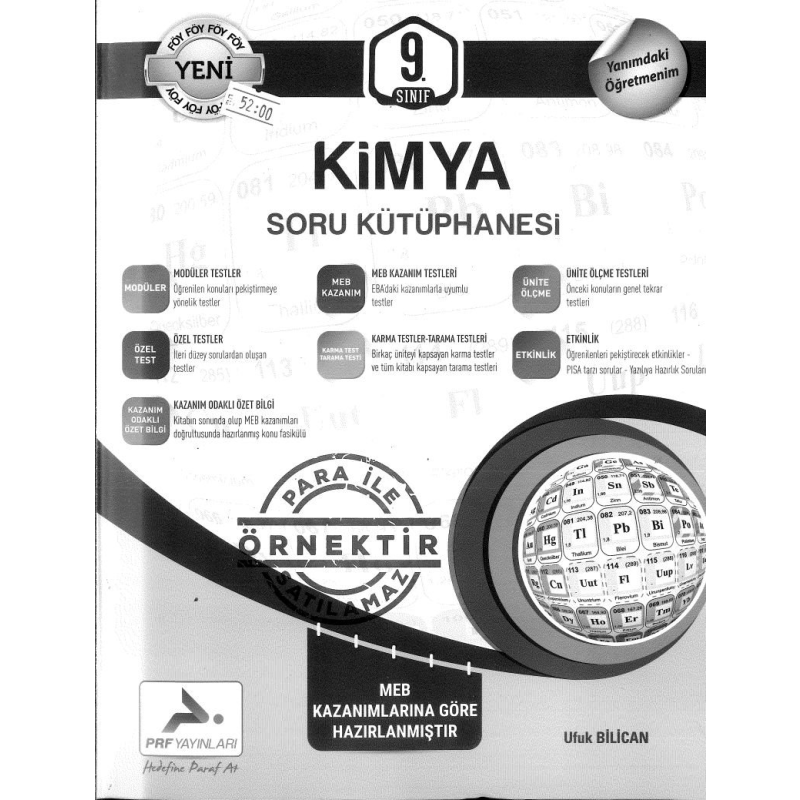 KİMYA SORU KÜTÜPHANESİ