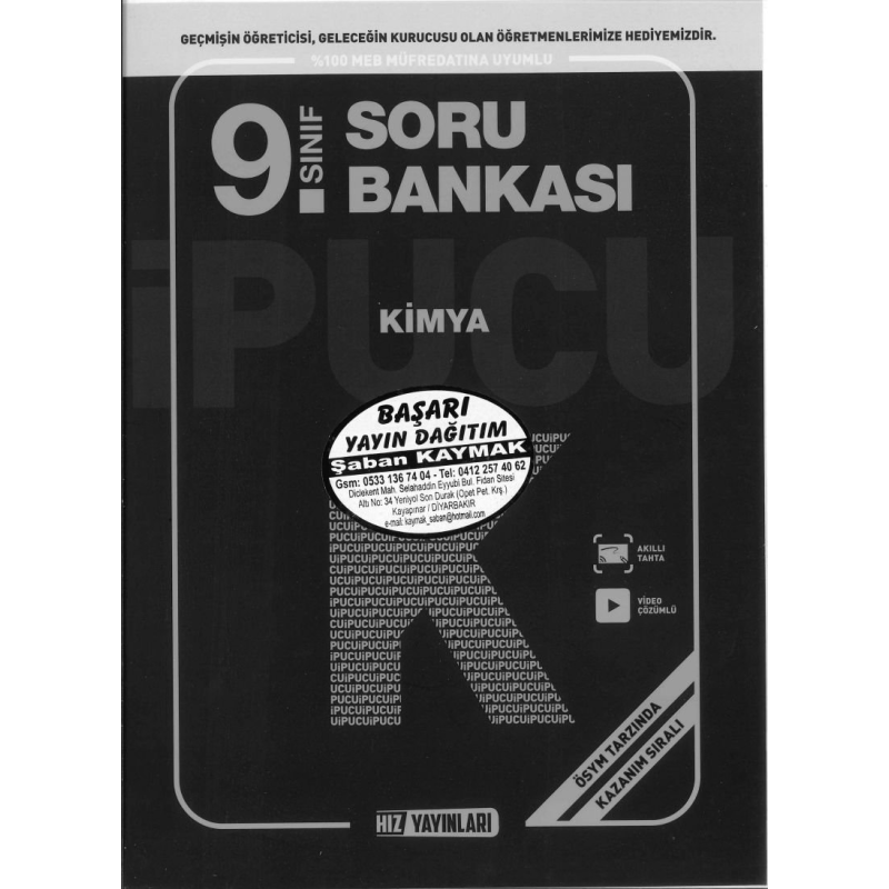 KİMYA SORU BANKASI