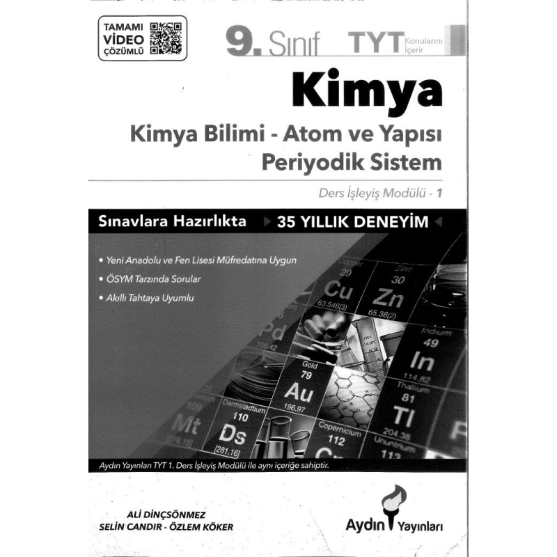 KİMYA BİLİMİ ATOM VE YAPISI PERİYODİK SİSTEM