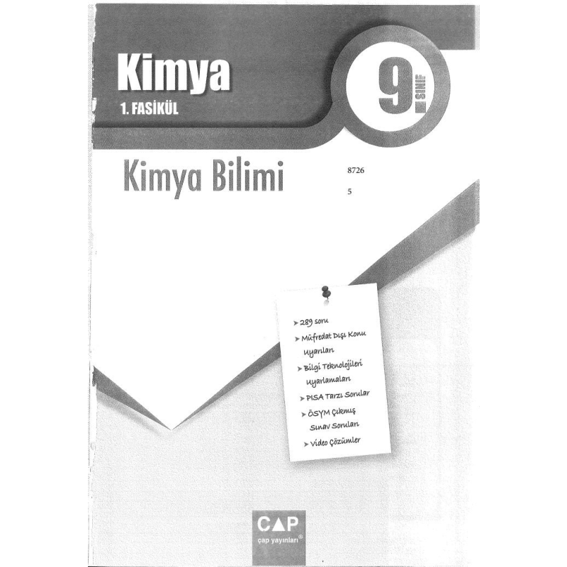 KİMYA 1. FASİKÜL KİMYA BİLİMİ