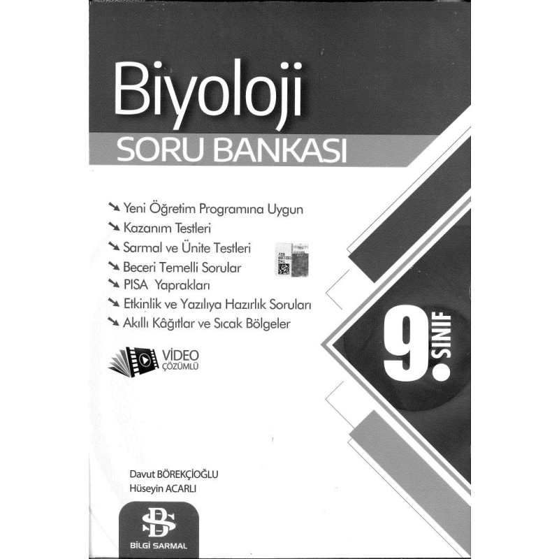 BİYOLOJİ SORU BANKASI VİDEO ÇÖZÜMLÜ