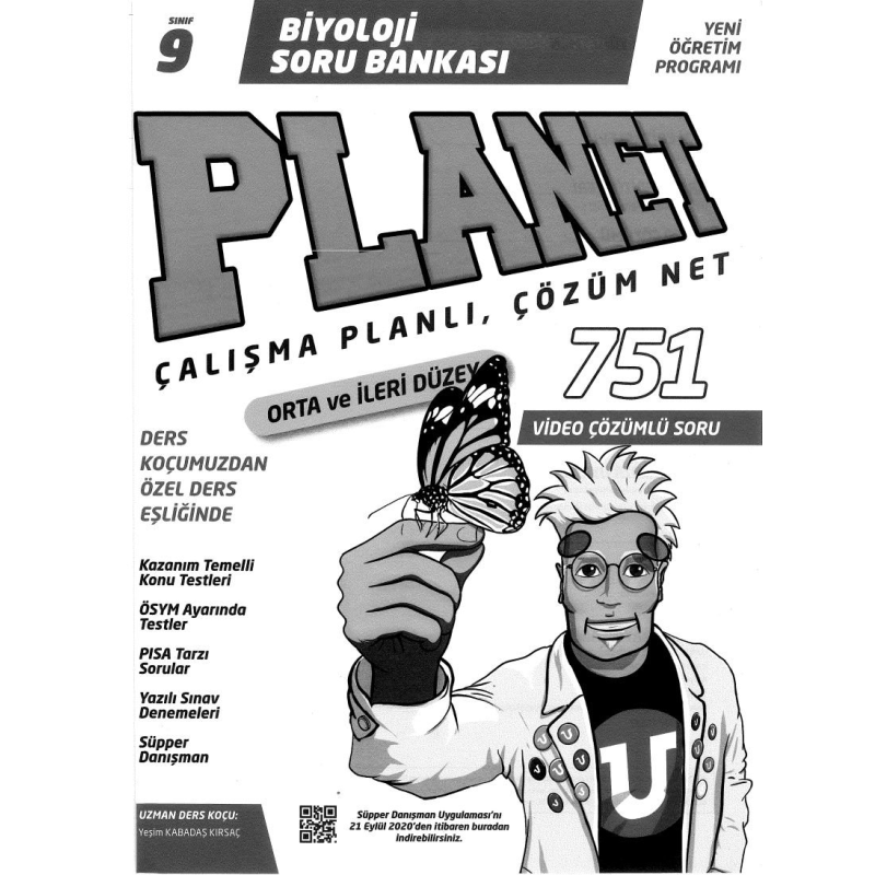 BİYOLOJİ SORU BANKASI PLANET ÇALIŞMA PLANLI ÇÖZÜM NET