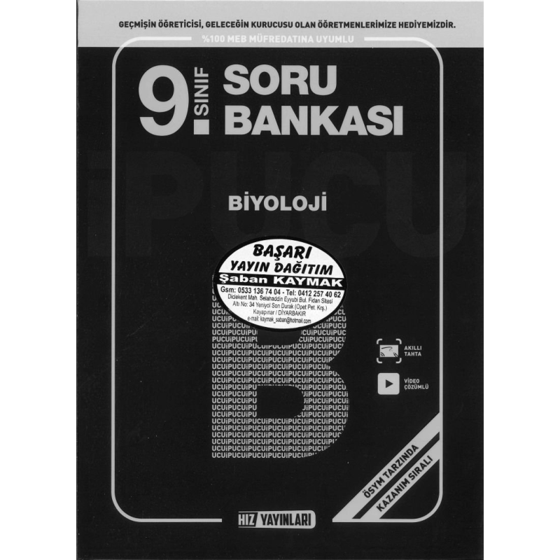 SORU BANKASI BİYOLOJİ