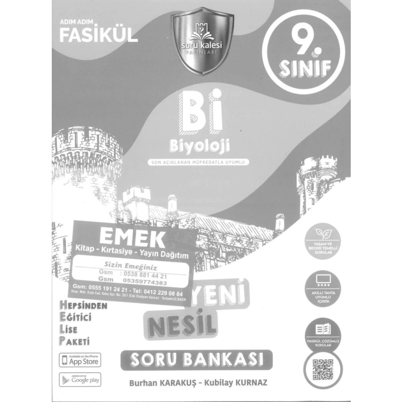 Bİ BİYOLOJİ YENİ NESİL SORU BANKASI