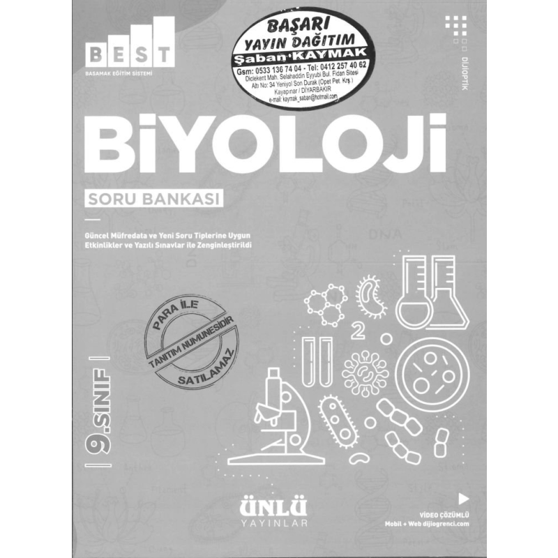 BİYOLOJİ SORU BANKASI BEST