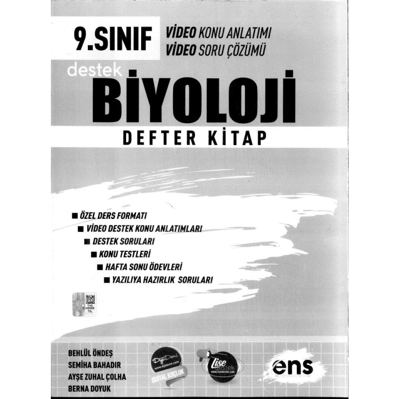 BİYOLOJİ DEFTER KİTAP KONU ANLATIMI SORU ÇÖZÜMÜ