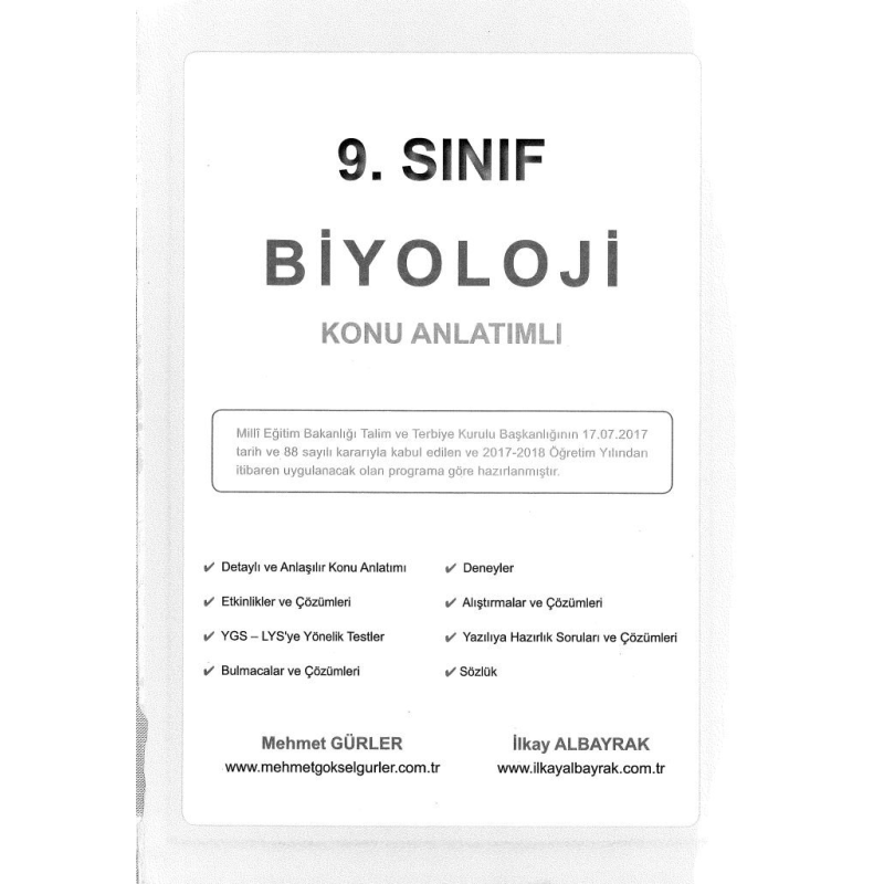 BİYOLOJİ KONU ANLATIMLI