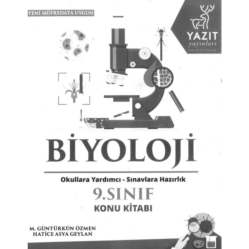 BİYOLOJİ OKULLARA YARDIMCI SINAVLARA HAZIRLIK KONU KİTABI