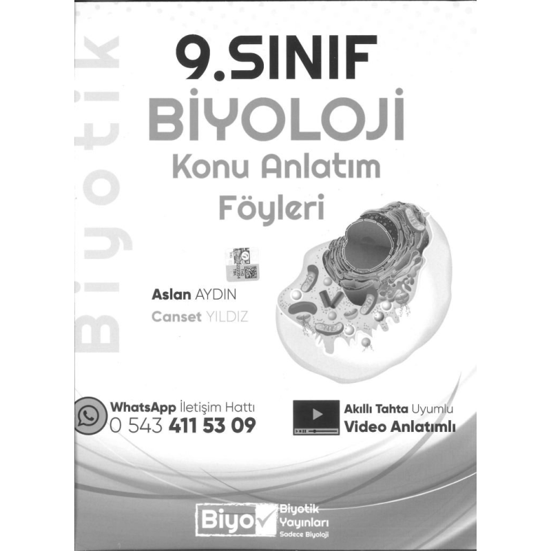 BİYOLOJİ KONU ANLATIM FÖYLERİ