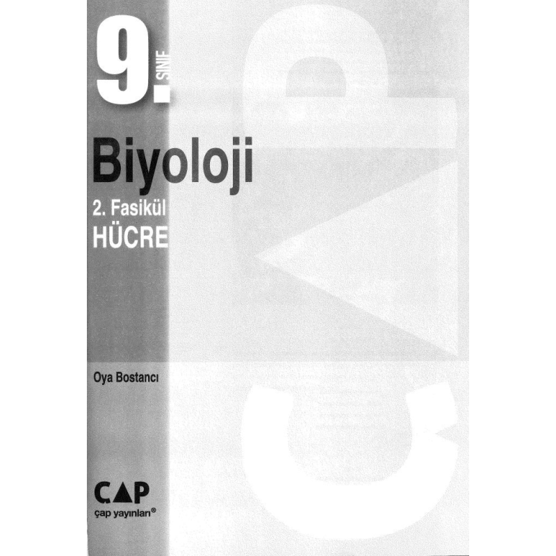 BİYOLOJİ 2. FASİKÜL HÜCRE YAPISI