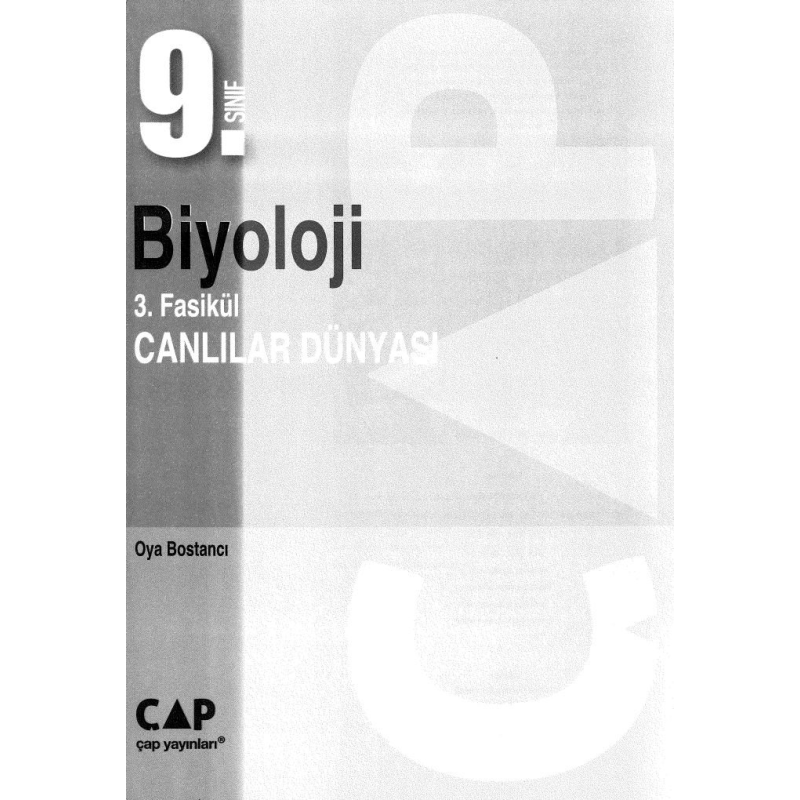 BİYOLOJİ 3. FASİKÜL CANLILAR DÜNYASI