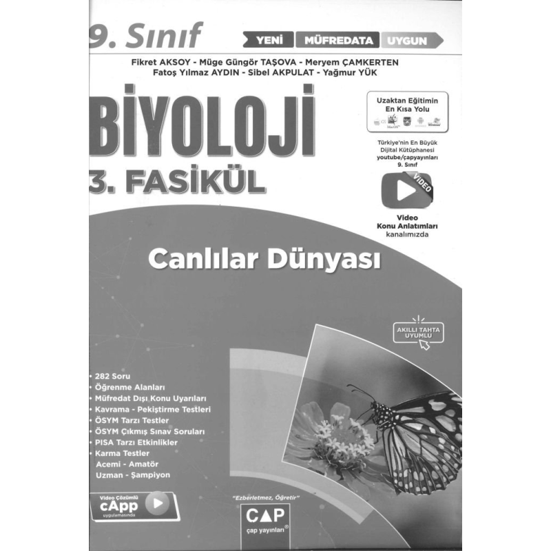 BİYOLOJİ 3. FASİKÜL CANLILAR DÜNYASI