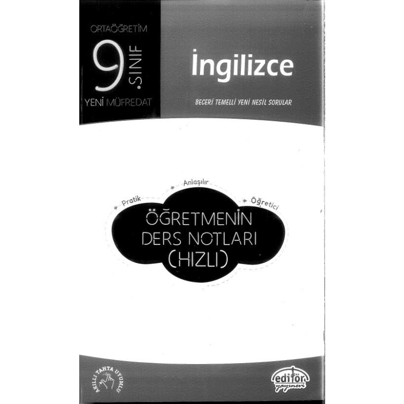 İNGİLİZCE BECERİ TEMELLİ YENİ NESİL SORULAR ÖĞRETMENİN DERS NOTLARI (HIZLI)