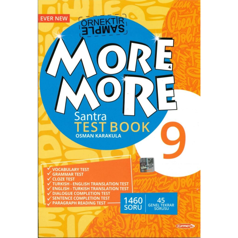 MORE MORE SANTRA TEST BOOK