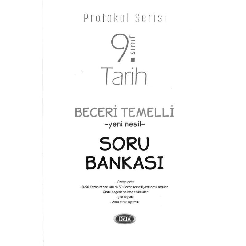 TARİH BECERİ TEMELLİ YENİ NESİL SORU BANKASI