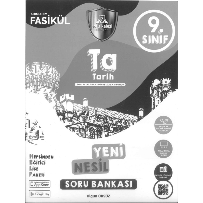 TARİH SON AÇIKLANAN MÜFREDATLA UYUMLU YENİ NESİL SORU BANKASI