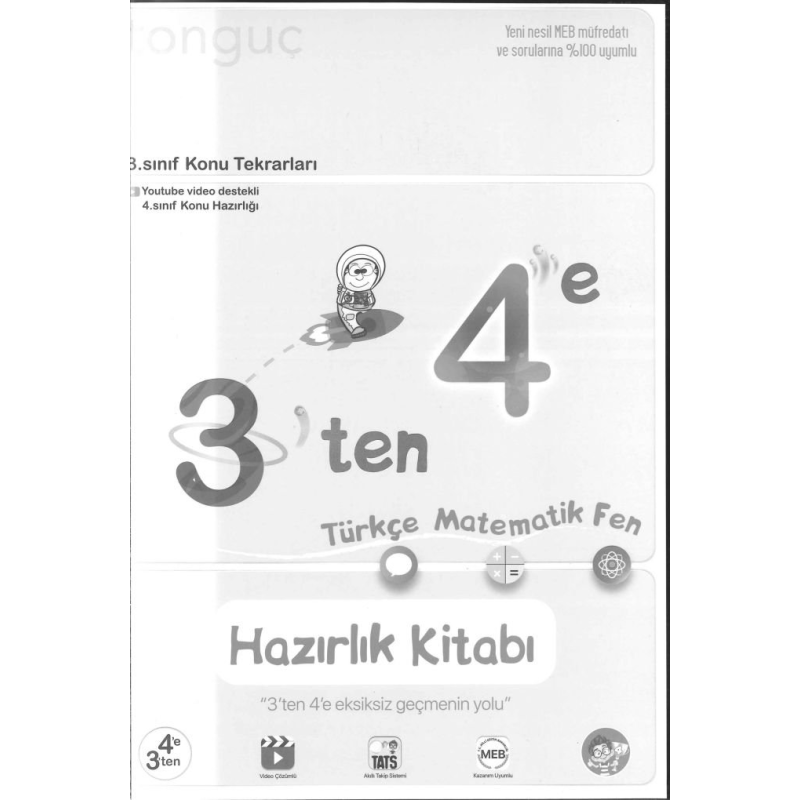 3'TEN 4'E HAZIRLIK KİTABI