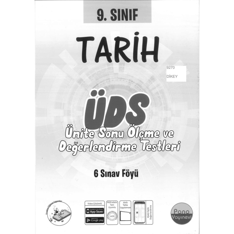 TARİH 4. FASİKÜL 6 SINAV FÖYÜ