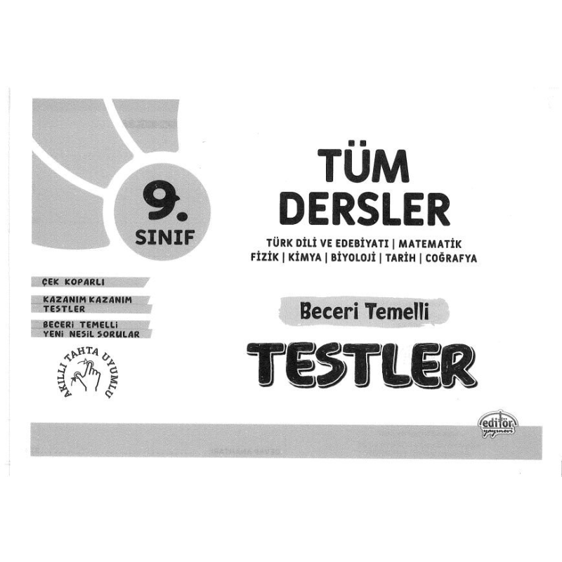 TÜM DERSLER BECERİ TEMELLİ TESTLER