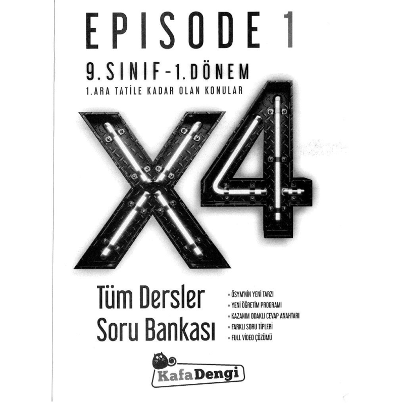 EPISODE 1 X4 TÜM DERSLER SORU BANKASI