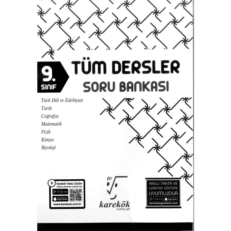TÜM DERSLER SORU BANKASI