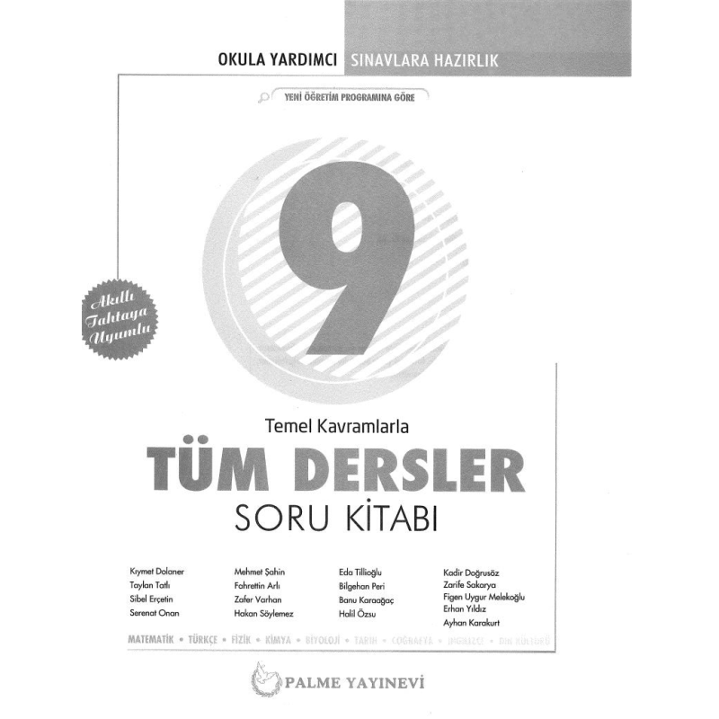 TEMEL KAVRAMLARLA TÜM DERSLER SORU KİTABI