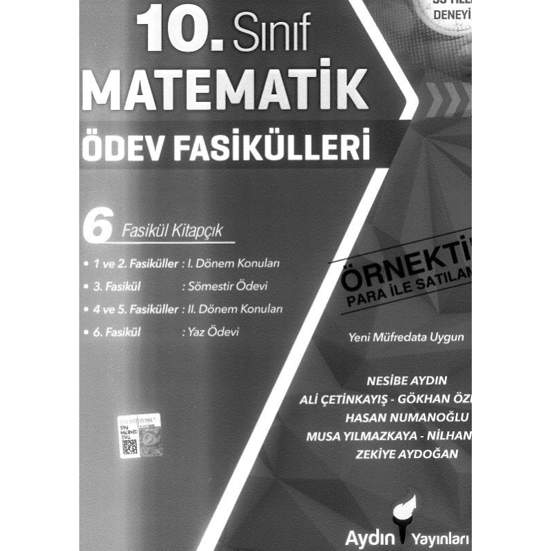 MATEMATİK ÖDEV FASİKÜLLERİ 6 FASİKÜL KİTAPÇIK