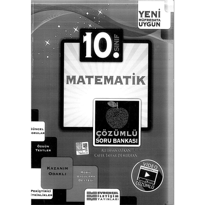 MATEMATİK ÇÖZÜMLÜ SORU BANKASI VİDEO ÇÖZÜMLÜ