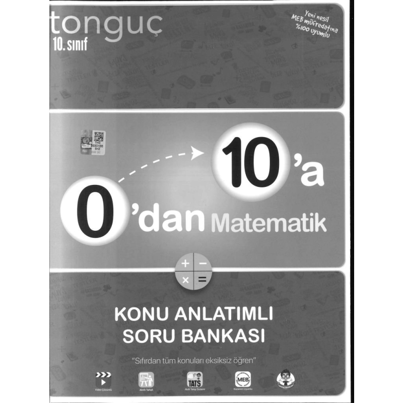 0'DAN 10'A MATEMATİK KONU ANLATIMLI SORU BANKASI