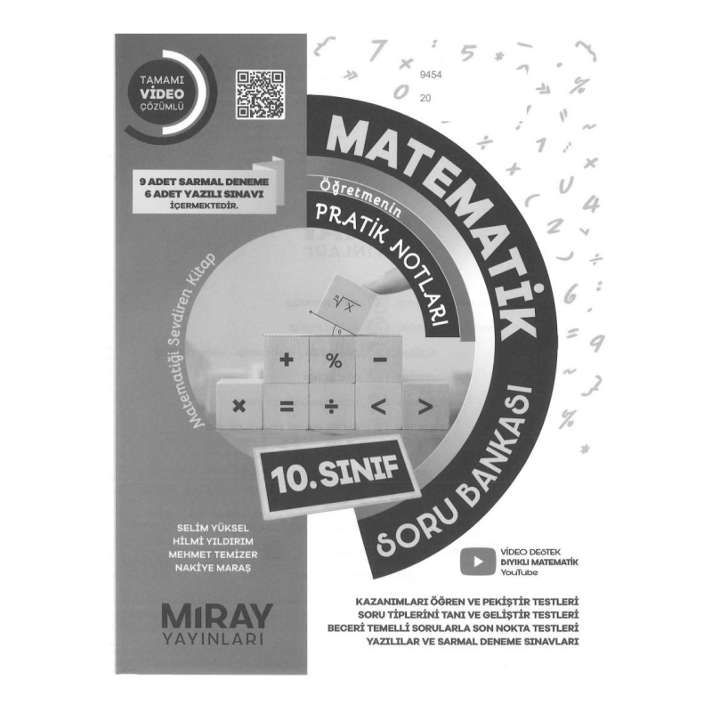 MATEMATİK ÖĞRETMENİN PRATİK NOTLARI SORU BANKASI