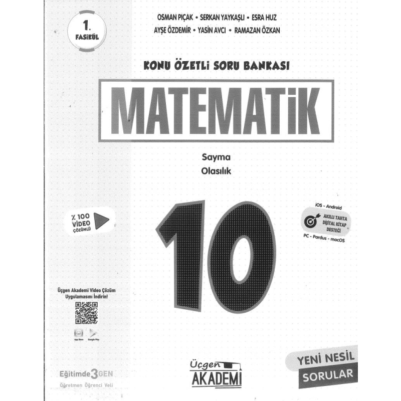 MATEMATİK SORU BANKASI KONU ÖZETLİ