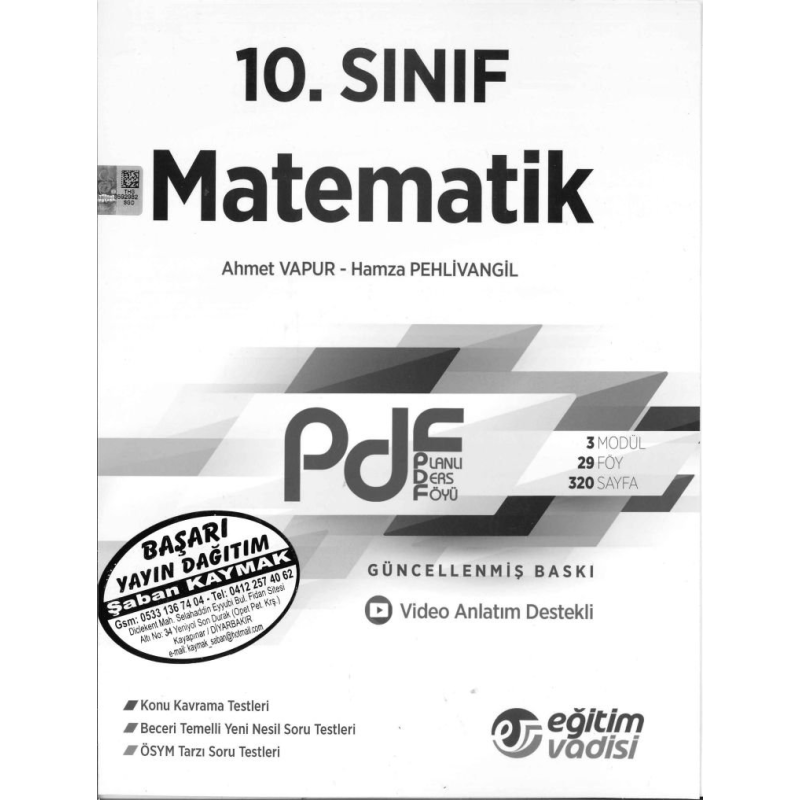 MATEMATİK PLANLI DERS FÖYÜ GÜNCELLENMİŞ BASKI