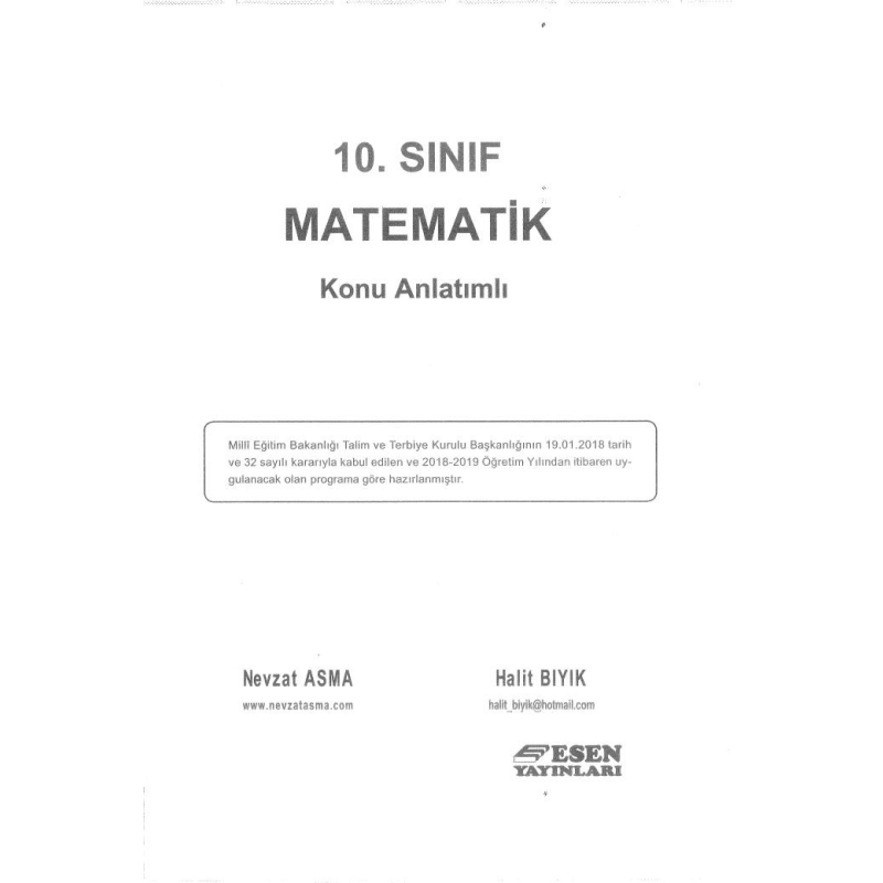 MATEMATİK KONU ANLATIMLI