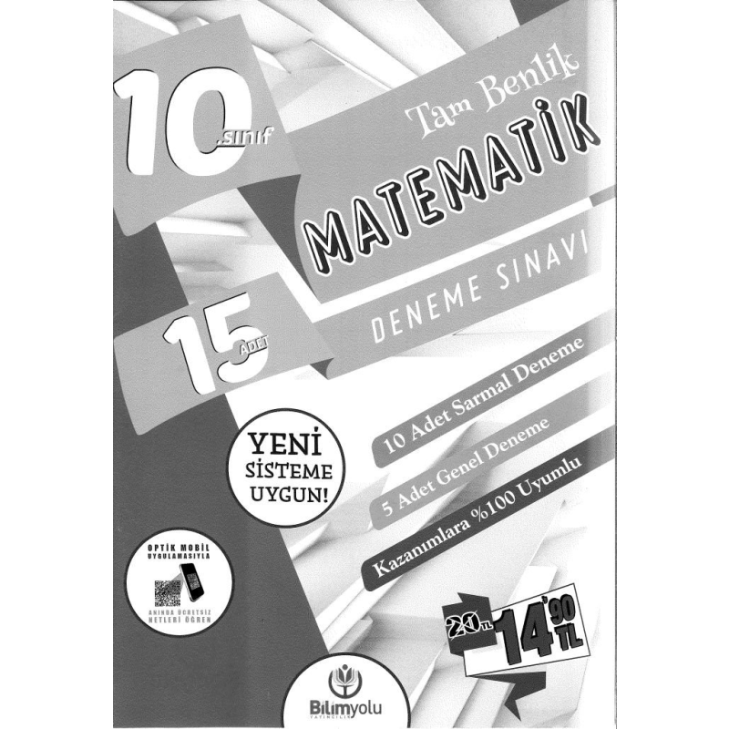 TAM BENLİK MATEMATİK DENEME SINAVI 15 ADET