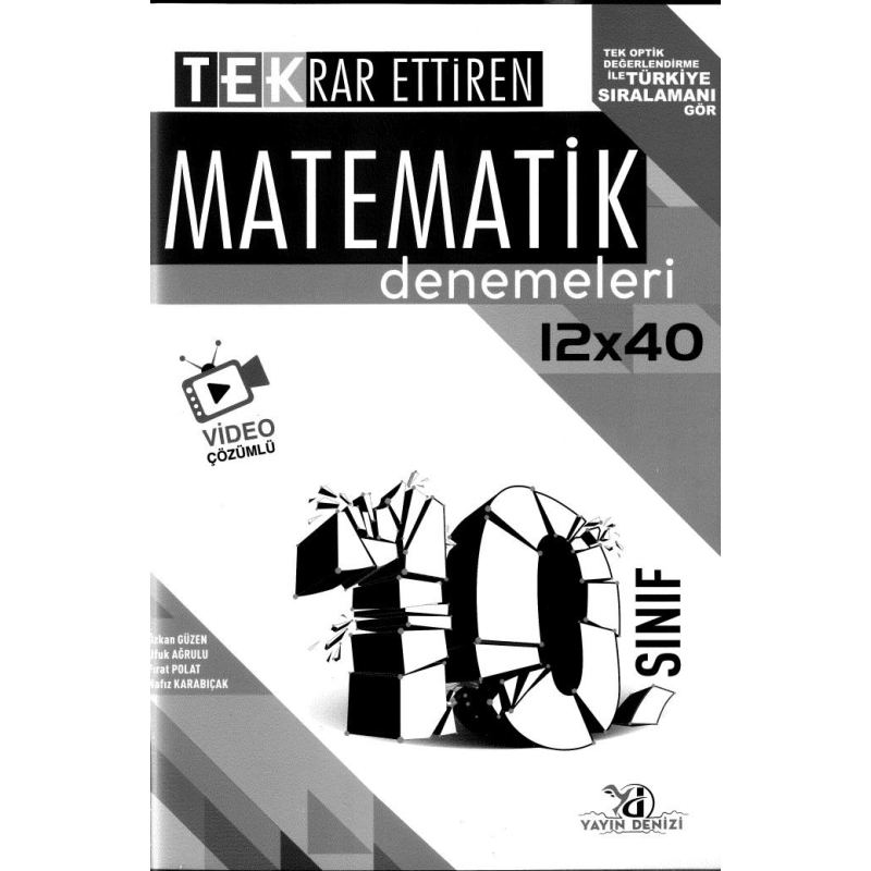 TEKRAR ETTİREN MATEMATİK DENEMELERİ 12x40