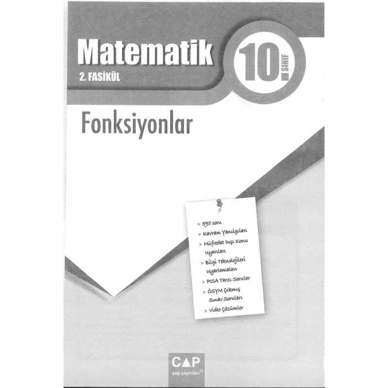 MATEMATİK 2. FASİKÜL FONKSİYONLAR