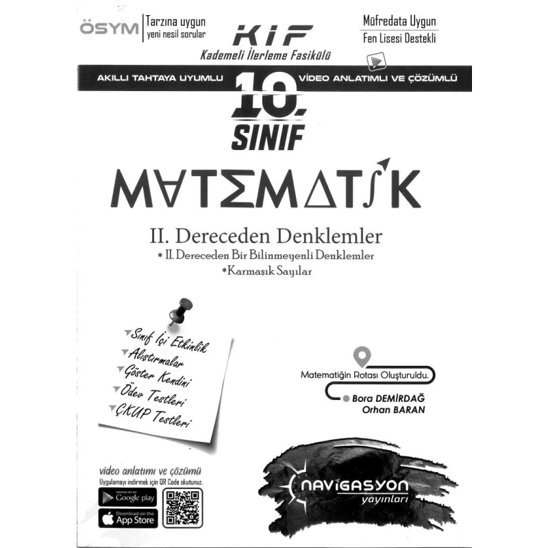 MATEMATİK 2. DERECEDEN DENKLEMLER