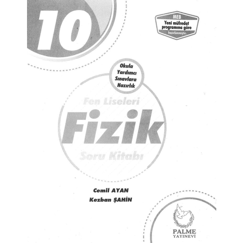 FEN LİSELERİ FİZİK SORU KİTABI